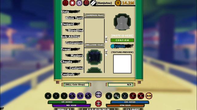 How To *REMOVE* Custom Cloak 😎🔥 (Animated + Customizable)🌟 - Shindo Life
