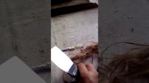 заделать щель в рамах деревянных с помощью вдэшки и пакли
