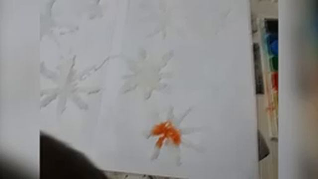 Уроки рисования: Соленые снежинки смотреть онлайн