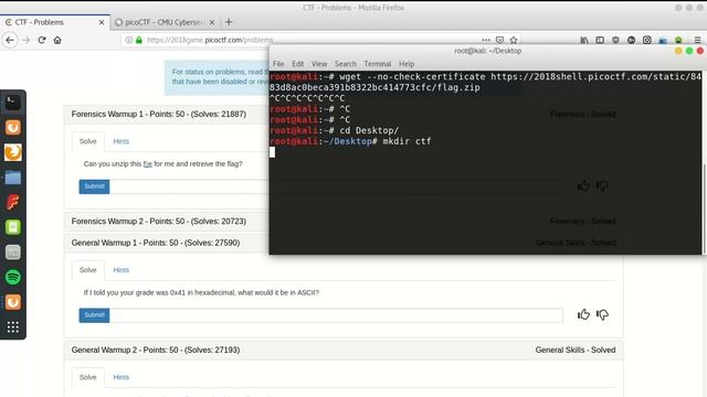 2018 PicoCTF Forensics Warmup 1 (writeup) смотреть онлайн