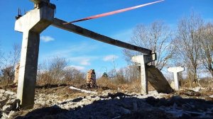 ДОБЫЧА АРМАТУРЫ  РАЗБИЛ 2 РИГЕЛЯ