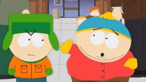 Кайл извеняется перед Картманом)))  Синдром Турета. Южный парк.