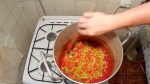 Готовим помидоры на зиму, заправка из помидор для первых и вторых блюд!