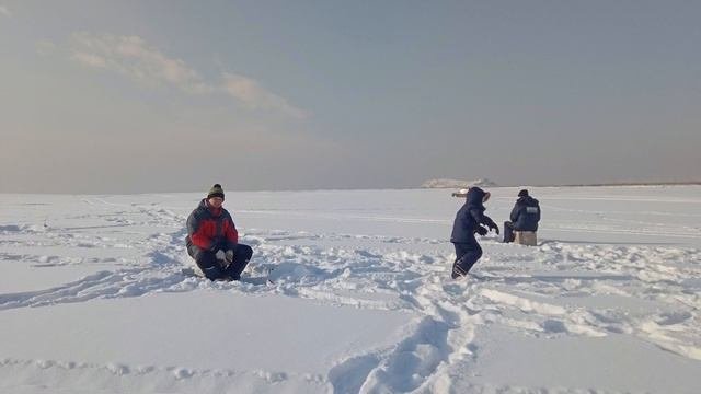 Зимняя рыбалка Окунь на 1 кг Шагонар 2019