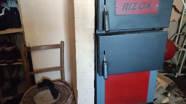 Отопление нашего дома Твердотопливный котел производства РБ смотреть онлайн