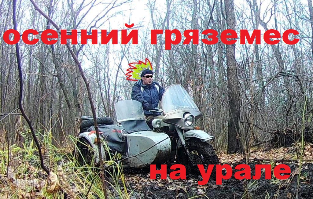 Осенний гряземес на урале.