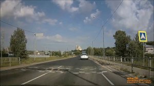 Егорьевское шоссе Касимов - вход в Московскую область.