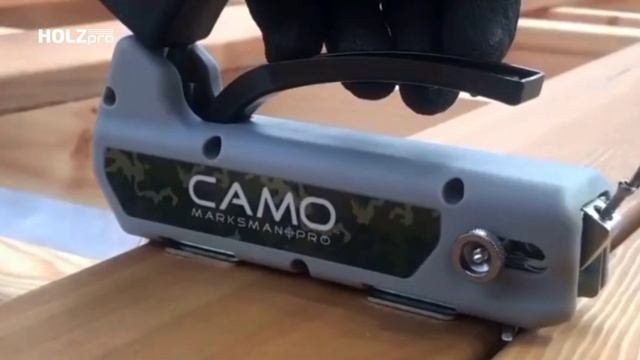 Монтаж террасы на скрытый крепеж CAMO