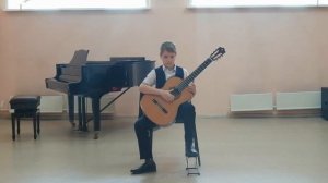 М. Каркасси Рондо, обр.Г.Фетисова "Как по морю", Л.Иванова "Испанская зарисовка", исп. Ерофеенко К.