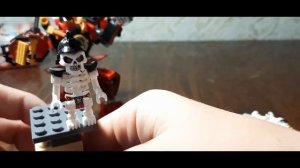 Лего  Ниндзяго  обзор Мех Самурая х 70665 ?
