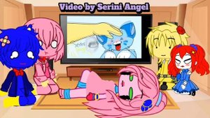 Poppy Playtime reacts to funny Poppy Playtime//Poppy Playtime Gacha//