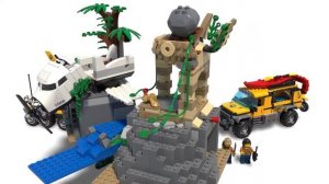Конструктор LEGO City Jungle Explorers 60161 База исследователей джунглей
