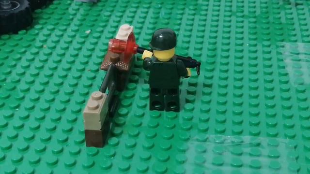 Анимация стрельбы. Тест (Lego Stop Motion)