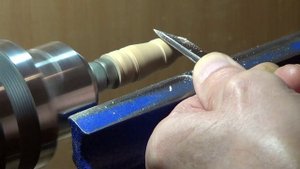 Шахматный СЛОН Точение на токарном станке по дереву