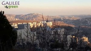 Viewing Herodion, King Herod's secret palace and burial place from Har Homa in Jerusalem