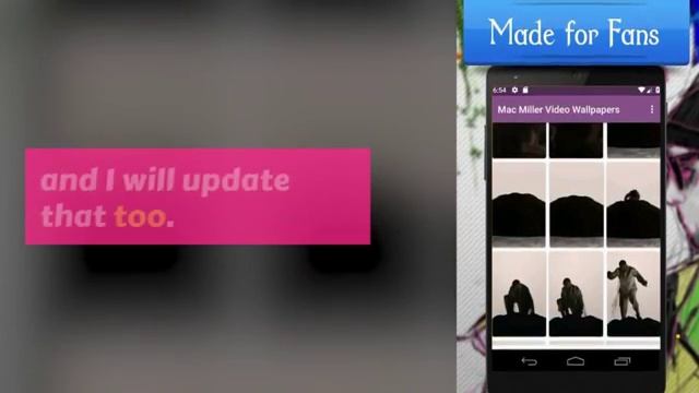 Mac Miller Live Video Wallpapers for Android Phones смотреть онлайн