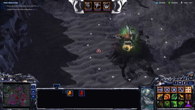 Starcraft 2 Battle of the Co-op Titans: Kaldalis vs Bio-Titans смотреть онлайн