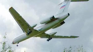 Ту-154 сногсшибательная посадка и чумовой взлёт