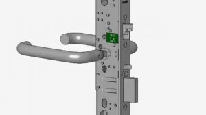 Настройка и устройство врезного электромеханического замка ABLOY EL460, EL466 для профильных дверей