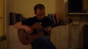 Bach Bourree in B minor BWV 1002 Classical Guitar