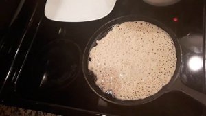 Блины на хлебной закваске.