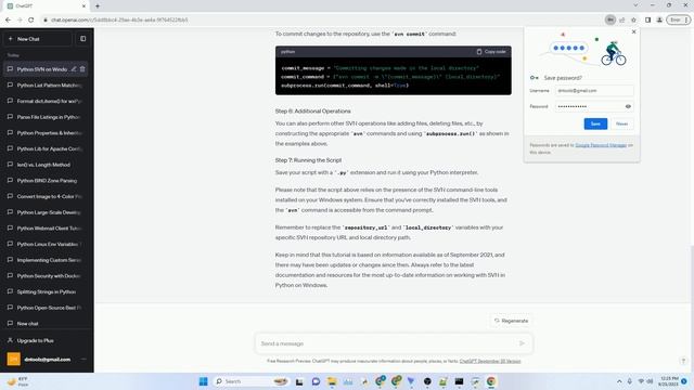 Is there a windows implementation to python libsvn