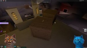 СПАСУТСЯ ЛИ КОТЫ ОТ ЗОМБИ В РОБЛОКС?! КОТИК ИГРОМАН и КОТЁНОК ЛАЙК ROBLOX ZOMBIE