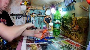 Клеевой пистолет. Как очистить клеевой пистолет внутри ))))))