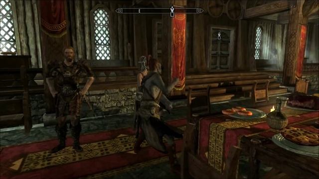 Skyrim NPC fistfight (woman vs. Dunmer) смотреть онлайн