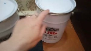 Краска из магазина Светофор 6 кг за 700 р