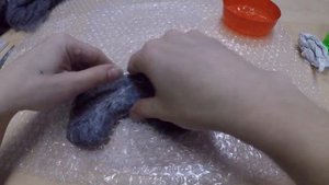 Мастер-класс/Мастерская Деда Мороза/Изготовление сувенирных валенок/Техника мокрое валяние