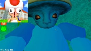 SMURF CAT MEME! | Toad Plays Roblox ESCAPE FROM SMURF CAT! with SKILL