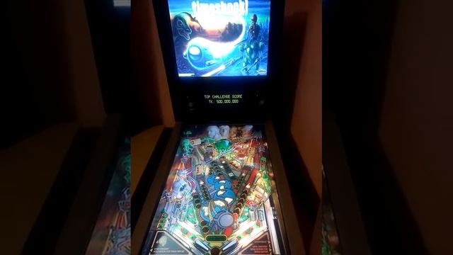 Pro Pinball Ultra Edition. Timeshock!  1.2 Cabinet Mode. Attract mode.