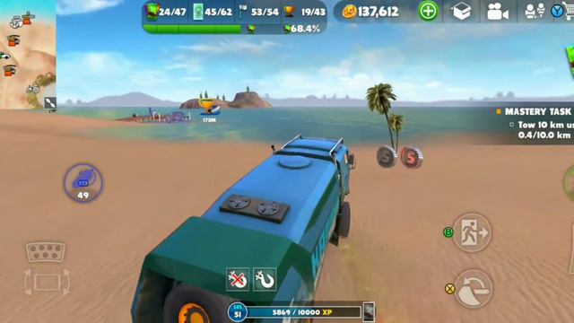 Off The Road | Karma mastery task- Tow 10 km using winch.
