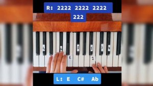 Как сыграть Xxxtentacion - Changes на пианино за 20 сек? Часть 1.