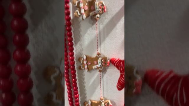 Raz 3.5' Gingerbread Christmas Tree Garland G4115575