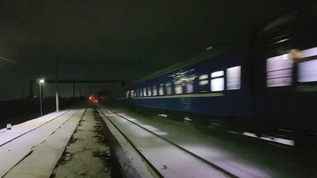 ТЭП70-0425 с п. №622 Минск - Гомель смотреть онлайн