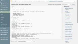 Добавление мета-тэга в исходный код своего сайта на WordPress