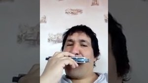 Башкирская плясовая на губной гармошке