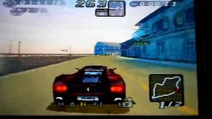 Need For Speed 4 High Stakes (NFS4) - PS one - Ferrari F50 VS McLaren F1 - Dolphin Cove
