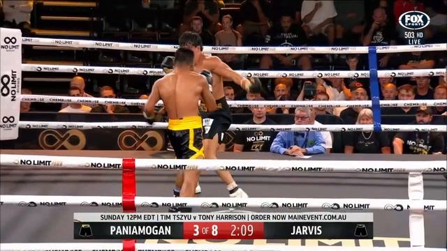 Brock Jarvis(20-1, 18 KOs) - Marlon Panyamogan(11-2-1, 5 KOs) Весь бой смотреть онлайн
