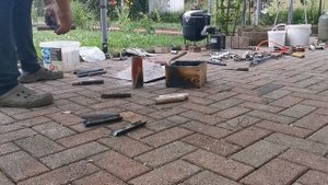 Как плавить бронзу в домашних условиях. Mesing Schmelzen zu Hause.