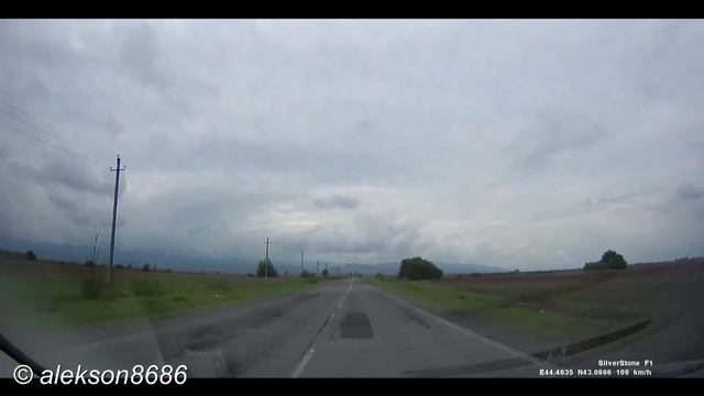 Дороги Северной Осетии : Владикавказ - Архонская - Алагир смотреть онлайн