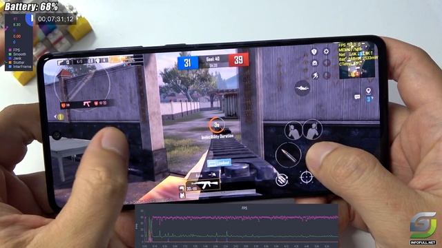 Samsung Galaxy A71 2023 Test game PUBG Mobile смотреть онлайн