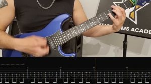 Sum 41 - Still Waiting - Guitar Cover + TABS on Screen