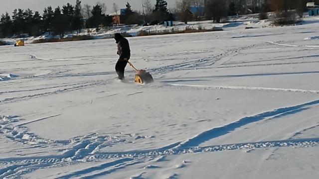 Толкач для лыжника ЁЖ-2. смотреть онлайн