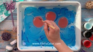 Влюбленные в Эбру - рисуем на воде с набором Amazing Color