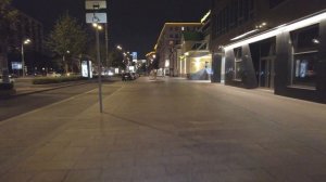 Moscow walk. Saturday evening at the end of August. Discover bike ride in Moscow