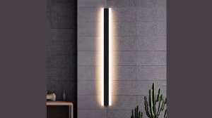 Водонепроницаемый уличный настенный светильник, светодиодный длинный настенный светильник,