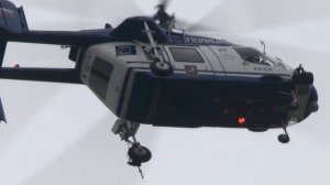 Вертолет Ка-226Т  патрулирует центр столицы / Москва / Helicopter /  Вертолеты России /